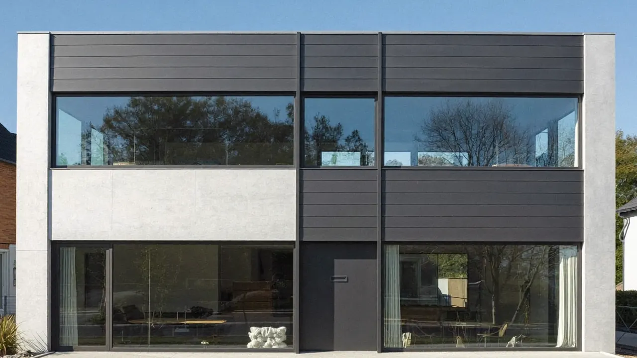 uPVC-framed replacement windows fitted across a new-build home